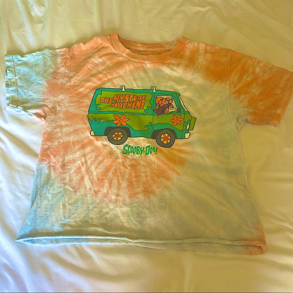 Scooby Doo Tie-Dye Crop Top